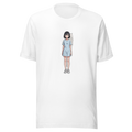 Gigi anime character on white unisex tee — Team JCF Play