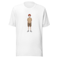 Seamus anime character on white unisex tee — Team JCF Play