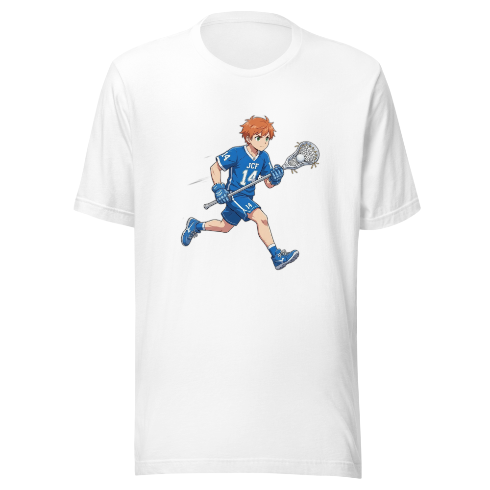 JCF Lacrosse anime tee #14
